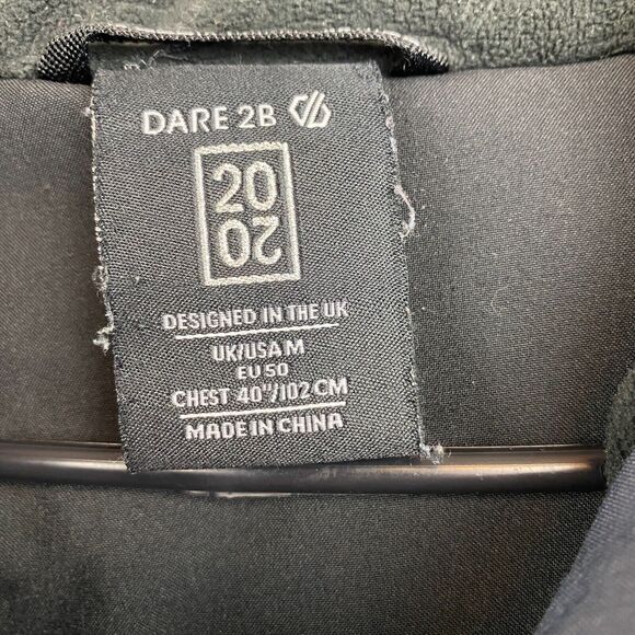 Dare2B ski jacket men's m orange long sleeve‎ detachable hood STAINED - Picture 3 of 10